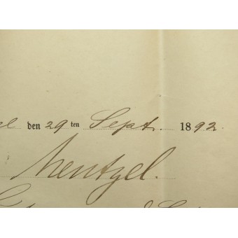 Gefreiter Simans né en 1862 paybook- Militärpaß. Espenlaub militaria